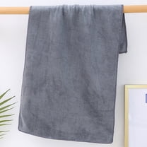 Microfiber Car Drying Towel Super Absorbent Scratch-Free Auto Detailing Cloth - Car Wash Cleaning Care Accessory(Gray)