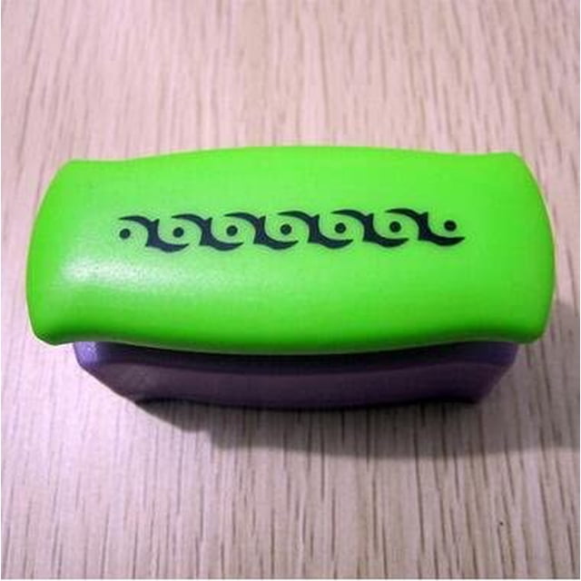 Since Creative Boundary Big Craft Punch Embossing DIY Border Paper Punch Edge Lace Punch for Card Scrapbooking Punches for Festival Papers and Greeting Card (Random Color ,Style 8)