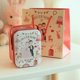 thumbnail image 1 of Original conejito rojo lulu conejito pareja caja de hierro portátil caja de dulces caja de hierro creativa caja de dulces boda, 1 of 6