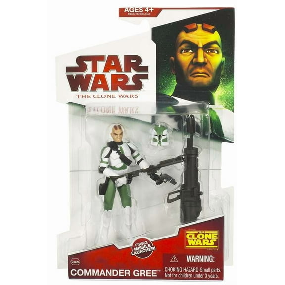Star Wars Clone Wars 2009 Commander Gree Action Figure