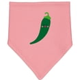 thumbnail image 2 of Inktastic Green Chili Pepper Kawaii Baby Bandana Bib, 2 of 4