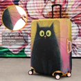 thumbnail image 4 of Stretch Luggage Cover XL(29-32in)– Elastic Travel Suitcase Protector with Handle Openings & Bottom Closure, Washable Polyester Spandex Cover for 18"-32" Suitcases, S/M/L/XL Size, 4 of 6