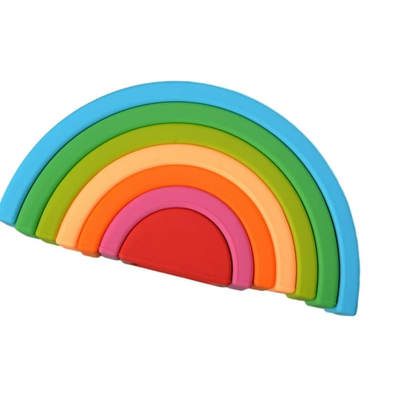 7x Juegos de Bloques de Construcción Apilables Juguetes Montessori Juguete de Equilibrio Rompecabezas Desarrollo Temprano Rompecabezas Juguete Aprendi Estilo B