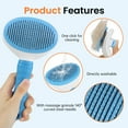 thumbnail image 7 of Jewyow Pet Grooming Brush - Deshedding Tool for Dogs & Cats, Short/Long Hair - Indoor Cat Brush for Shedding, Gentle Cleaning Comb for Puppies & Kittens, 7 of 7