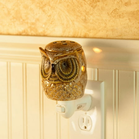 ScentSationals Spotted Owl Wall Accent Scented Wax Warmer