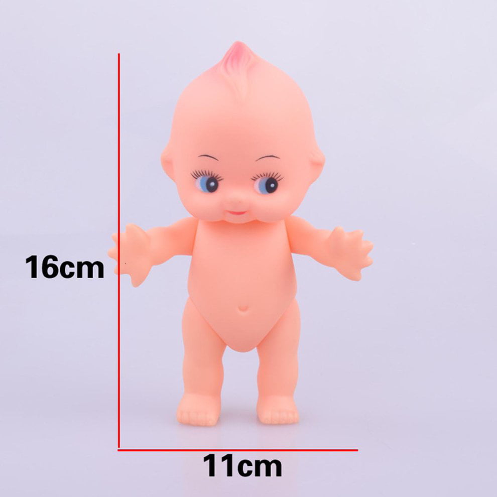 Soft rubber doll bath baby rotatable head and limbs } 