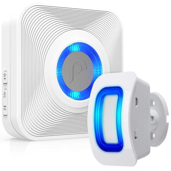 Alarma de Puerta Fosmon WaveLink Blanca con LED y 58 Melodías
