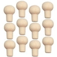 thumbnail image 3 of MRLESS 12pcs Mini Wood Drawer Knobs for Furniture & Home Decor, 3 of 7