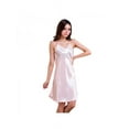thumbnail image 2 of Women Nightgown Sexy Lingerie Sleeveless Camisole Slip Nightwear, 2 of 4