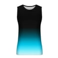 thumbnail image 3 of FAIWAD Casual Beach Tanks for Men Sleeveless Gradient Workout Vest Summer Casual Lightweight Athletic Tee Shirts, 3 of 4