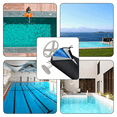 thumbnail image 2 of Swimming Pool Solar Reel Cover Waterproof Pool Solar Blanket Reel Cover for Pools Reel Up to 18' Wide Black, 2 of 7