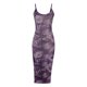 thumbnail image 5 of Vestido de Verano para las Mujeres, Vestido Largo Delgado Cuello Redondo sin Mangas de Impresión de Leopardo Sexy Hecho de Poliéster Ligero, Vestido Sexy para las Mujeres, 5 of 5