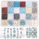thumbnail image 1 of 2025 Kit de fabricación de pulseras de cuentas de arcilla para principiantes, 7000 Uds., cuentas planas de arcilla polimérica Preppy con Kit de dijes para fabricación de joyas, 1 of 5