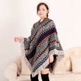 thumbnail image 3 of Ladies Shawl Creative Fashion Casual Tassel Warm Shawl Wrap Shawl Winter Shawl, 3 of 10