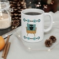 thumbnail image 4 of Vintage inspired Retro MCM, Midcentury modern atomic cat coffee mug, 4 of 12