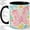 Black, variant on Pink Cowgirl Boots Accent Mug, 11oz Ceramic Coffee Cup for Beach Lovers