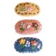 thumbnail image 1 of Knitting Flower Clips Colorful Hair Accessories For Photography And Parties 3Pcs, 1 of 5