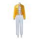thumbnail image 1 of Queen band lead singer Freddie Mercury cosplay costume leather jacket coat unisex carnival wear, 1 of 5