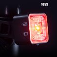 thumbnail image 3 of CAROOTU Bike Light 5 Mode USB Rechargeable LED Cycling Bicycle Bicycle Warning Front Rear Tail Light Lights, 3 of 7