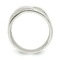 thumbnail image 2 of Sterling Silver Polished 5 Band Intersecting Ring, 2 of 3