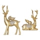 thumbnail image 4 of Estatua Decorativa de Reno Colco Escultura de Animal de Resina H 14 cm x 20 cm y 15 cm x 29 cm, 4 of 6