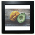 thumbnail image 1 of Tropical Fruit Avocado Picture Black Square Frame Picture Wall Tabletop, 1 of 3