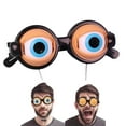 thumbnail image 5 of Crazy Eyes Glasses Crazy Funny Glasses with Pull String Novelty Blinking Eyeball Prop Hilarious Party Costume Accessory & Gag Gift, 5 of 7