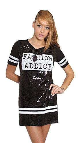 dress with large sequins