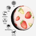 thumbnail image 6 of Kdxio Strawberries for Tire Cover Wheel Protectors Tyre Covers Weatherproof Wheel Covers Universal Fit for Trailer Rv SUV Truck Camper Travel Trailers 14 inch, 6 of 8