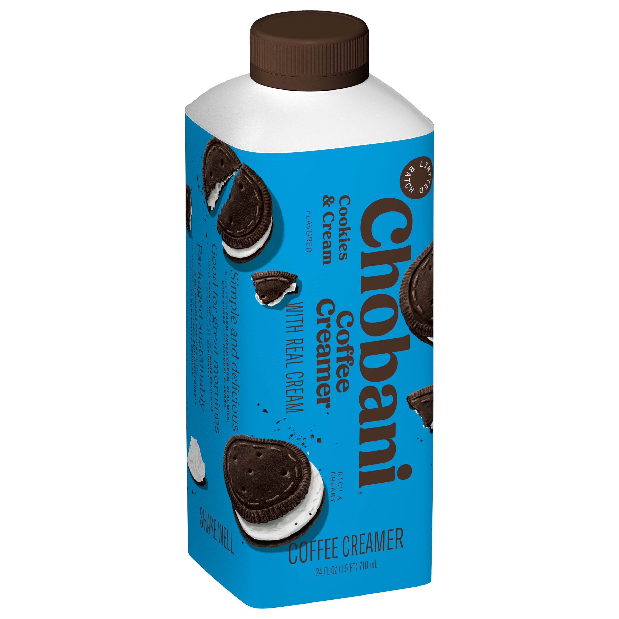 Chobani Coffee Creamer Limited Batch Cookies & Cream 24 fl oz Carton