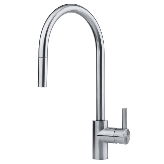 Franke Eos-Pd Eos Neo 1.75 GPM Single Hole Pull Down Kitchen Faucet - Stainless Steel