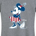 thumbnail image 3 of Disney - Americana - Minnie Flag Pattern - Women's Short Sleeve Graphic T-Shirt, 3 of 5