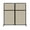 Beige, variant on Versare Workstation Screen Partiton | Modern Office Cubicle | Flexible Work Space | 1, 2 or 3 Fabric Panels Wide