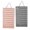 Gray and Pink, variant on 2Pieces Belt Display Dustproof Organizer Durable Felt Adults Kids Holder Karate Belt Display Storage Taekwondo Belt Display Black and Pink