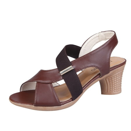 

Follure Girl women s casual shoes Women Square Dance Sandals Ballroom Tango Latin Dancing Shoes Social Dance Shoes Brown 39
