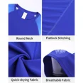 thumbnail image 3 of ANFERRY Short Sleeve Swim Shirts for Men Printed UPF50+ Sun Protection Athletic Rash Guards Top, 3 of 11
