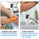 thumbnail image 5 of Instalación de Pisexur Electronics para hombres: grifo de agua caliente para cocina, agua caliente y fría, calentador de grifo conectado en tres segundos, electrónica para niños, organizador de elect, 5 of 9