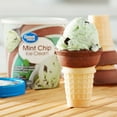 thumbnail image 2 of Great Value Mint Chip Ice Cream, 16 fl oz, 2 of 7