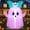 Pink Bow Ghost, variant on Joyfy 5 ft Halloween Inflatable Ghost Outdoor Decorations,Cute Pink Ghost with Bowknot Blow Up Outdoor Garden Halloween Party Decorations