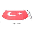 thumbnail image 3 of YWIYIUD 2PCS PatrioticFlag Car Hood Cover 61.02x45.28inch Portable and Reusable Engine Hood Decorative Banner Suitable for Festivals and Sports Events, 3 of 8