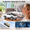 thumbnail image 6 of WSTER WS-580 Cybertruck Portable Bluetooth Speaker, Replica Car with Display Screen, HD Sound, BT5.4，TWS, FM , For Home Outdoor Party Beach，The Perfect Gift for Family and Friends, 6 of 10