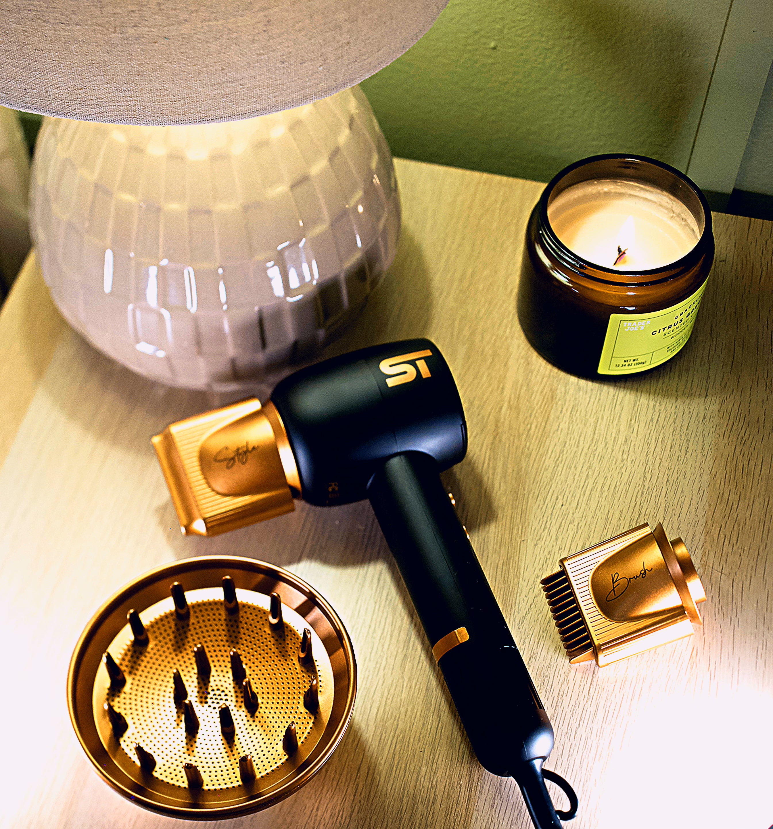 Curly Hair Diffuser Attachment by Supreme Trimmer | Adaptable for Blow Dryer SHD347 for Curly, Wavy & Natural Looking Hair | HDi300 Copper