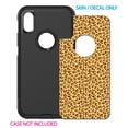 thumbnail image 2 of DistinctInk Custom SKIN / DECAL compatible with OtterBox Commuter for iPhone X / XS (5.8" Screen) - Beige Tan Brown Cheetah Skin Spots, 2 of 5