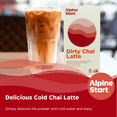 thumbnail image 4 of Alpine Start Dirty Chai Tea, Dairy Free Instant Latte, 5 Packs (0.70 oz Each), 4 of 9