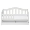 Dream on Me Toddler Day Bed with Storage, White