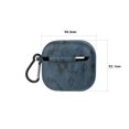 thumbnail image 5 of Funda De Silicona Compatible Con Airpods 3 2021, Funda De Protección Completa Impresa, Funda Para Auriculares Inalámbricos, Funda A Prueba De Golpes Con Mosquetón seitruly EL016719-05, 5 of 5