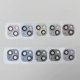 thumbnail image 3 of 2pcs Bling Metal Protector for iPhone 15 Pro Max/ 15 Ultra/15 Pro Camera Lens Protector, Glitter Diamond Lens Cover Glass Screen Protector Accessories, 3 of 3