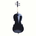 thumbnail image 4 of Student Cello,Solid Wood Cello Kit with Case, Bow & Rosin Bridge - Musical Instrument for Beginners Kids & Adults (4/4, Black), 4 of 4