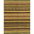 thumbnail image 1 of Ahgly Company Indoor Rectangle Abstract Yellow Abstract Area Rugs, 4' x 6', 1 of 6