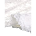thumbnail image 5 of Corsé con Cordones para Mujer Corsé Victoriano sin Tirantes Bustier para Fiestas Halloween Carnaval  blanco XL, 5 of 5